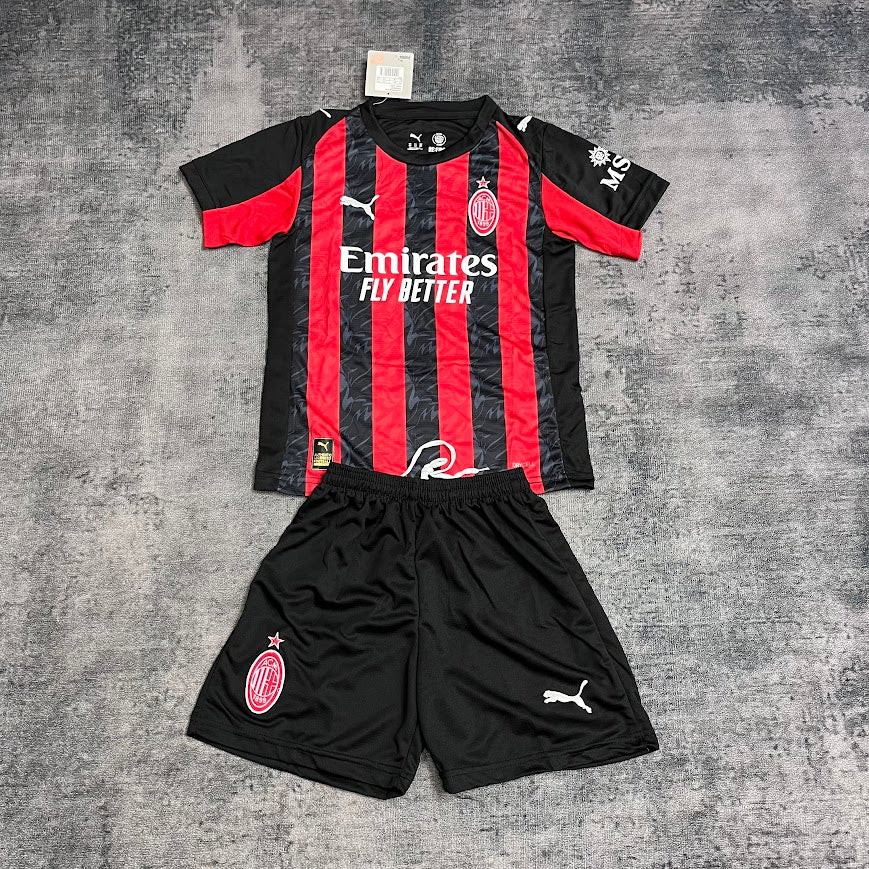 AC MILAN Equipamento Principal 25/26 Kids