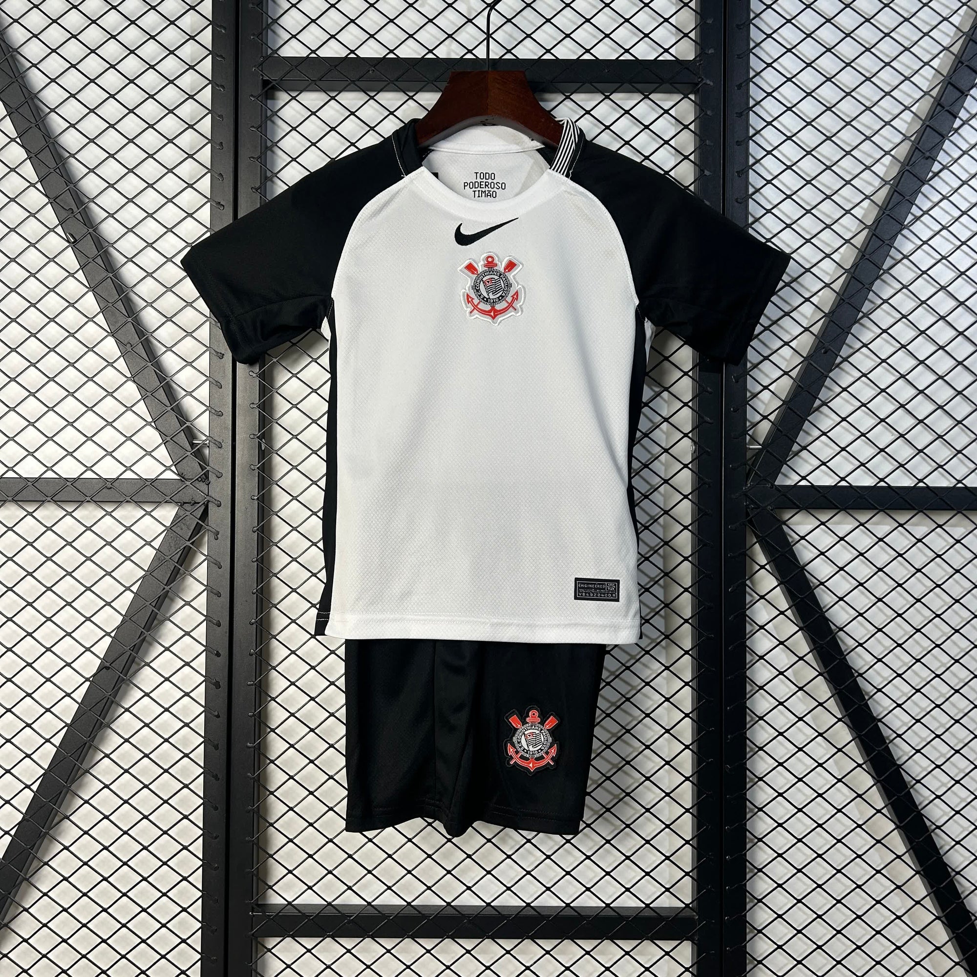 CORINTHIANS Equipamento Principal 25/26 Kids