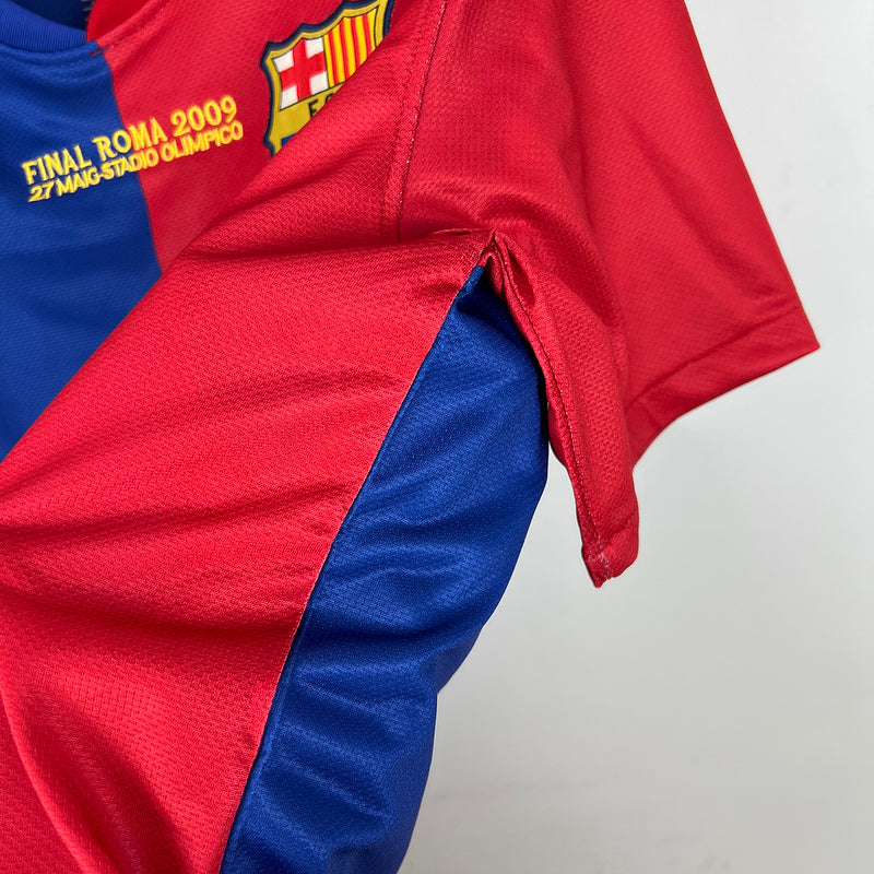 BARCELONA EDIÇÃO CHAMPIONS LEAGUE 08/09 Retro